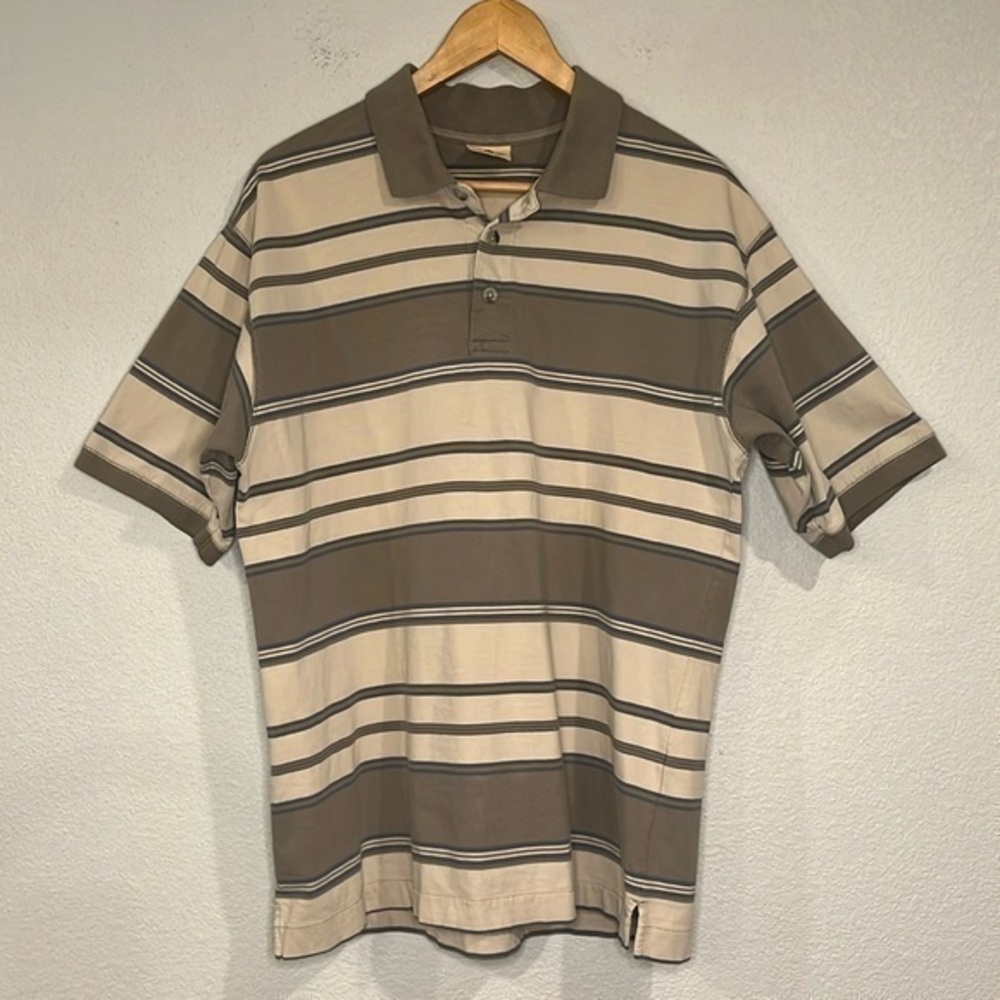 Woolrich striped cotton polo shirt M